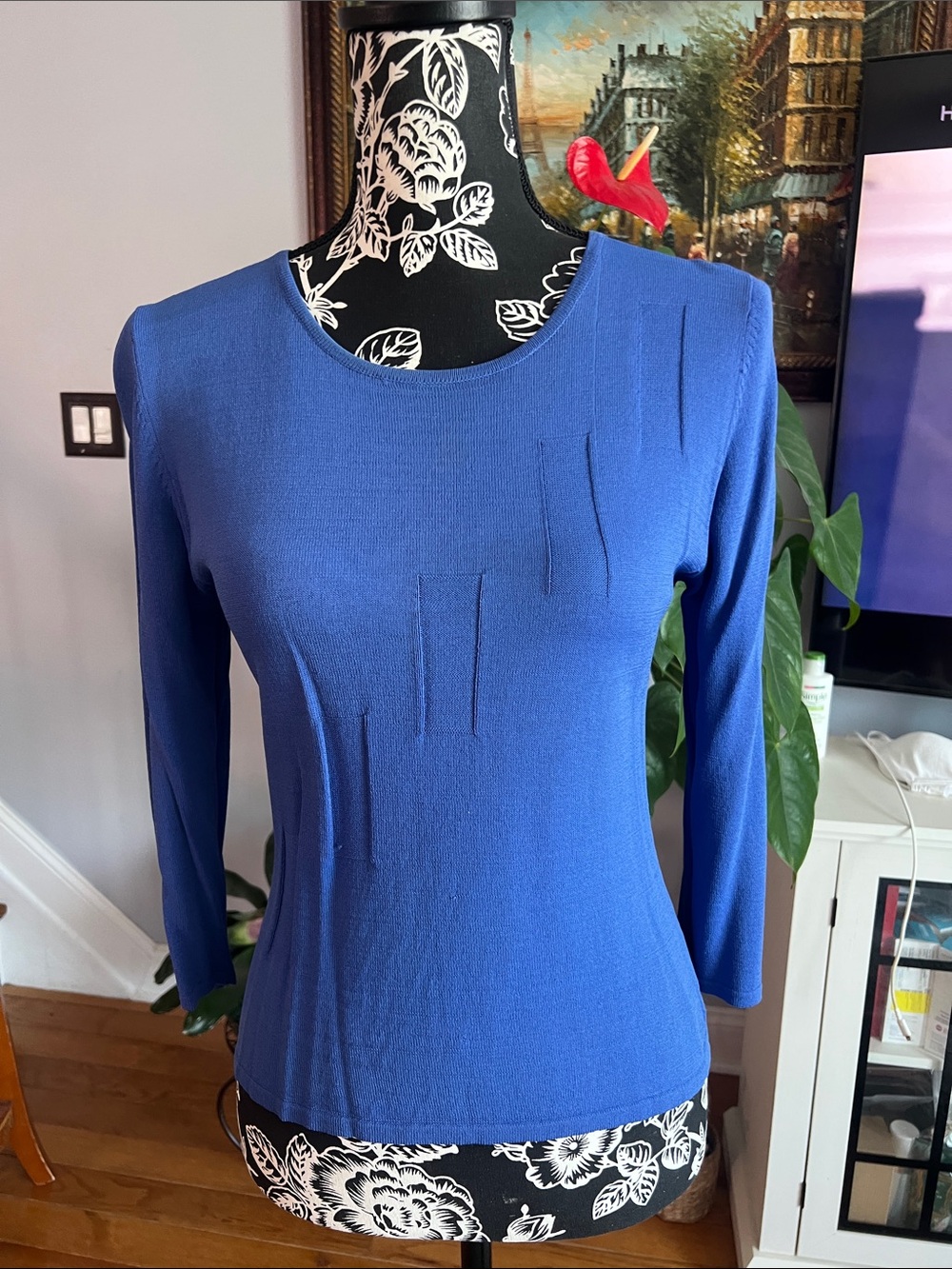 Long-Sleeve Knit Top